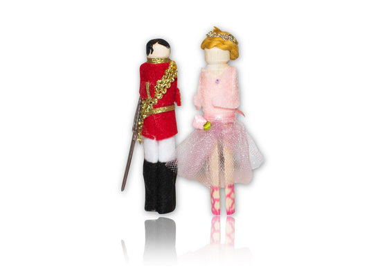 KIT Nutcracker Ballet Clothespin Cothespin Doll: Nutcracker, Sugar Plum Fairy