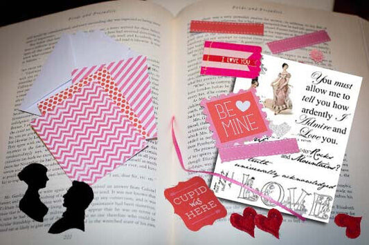 Austentation Jane Austen Love Notes DIY Valentine Accessories Card Kit (3)