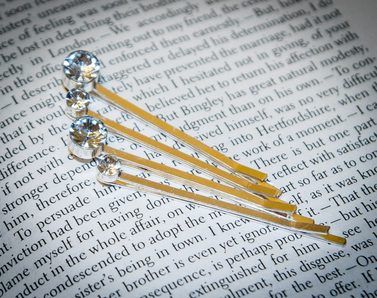 Crystal Gemstone Hairpins