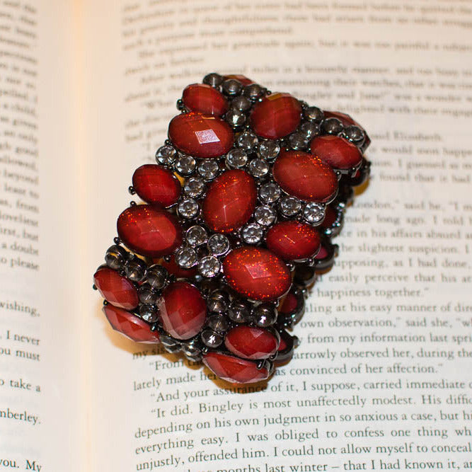 vintage rhinestone bracelet