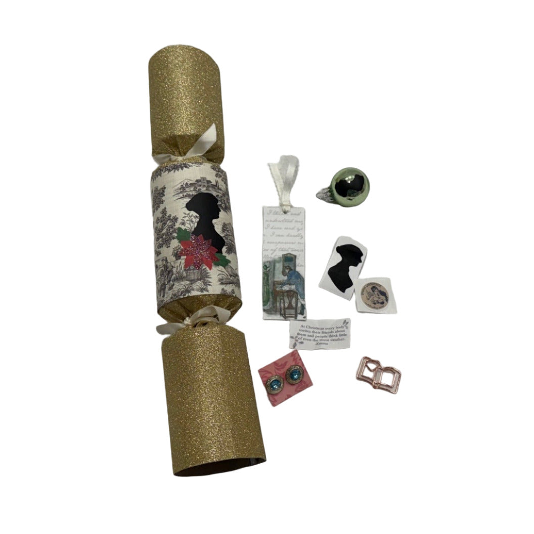 Prefilled (1) Jane Austen Christmas Cracker: Golden Toile