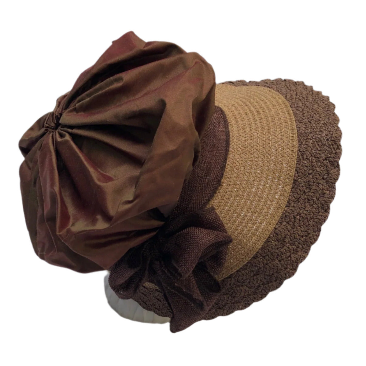 Packable Bonnet: Chocolate Brown