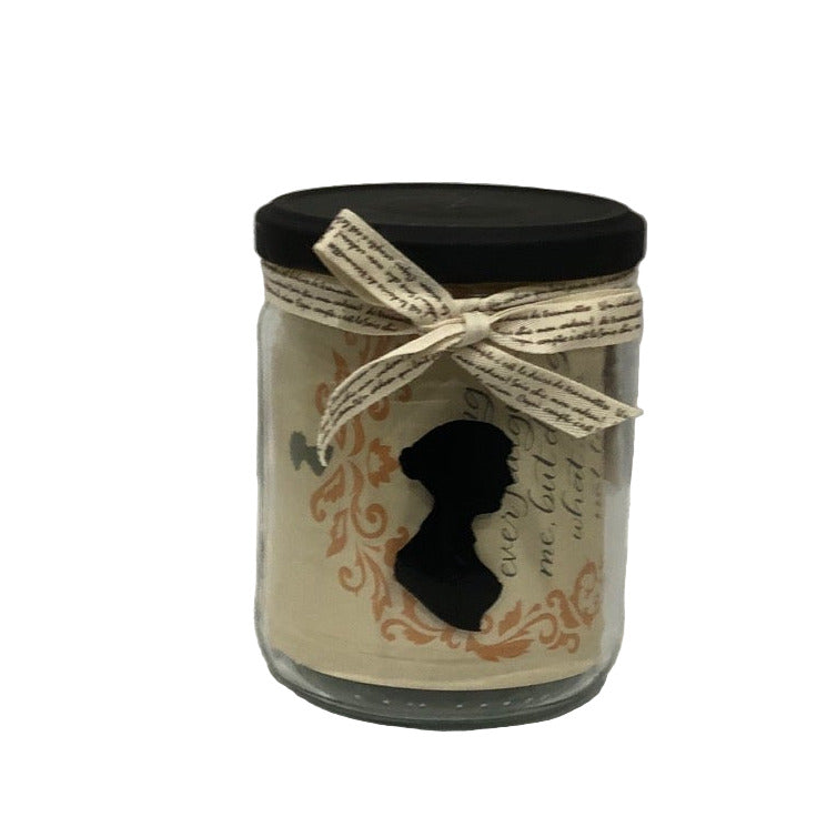 Jane Austen Giftset: Small Jar with Candle