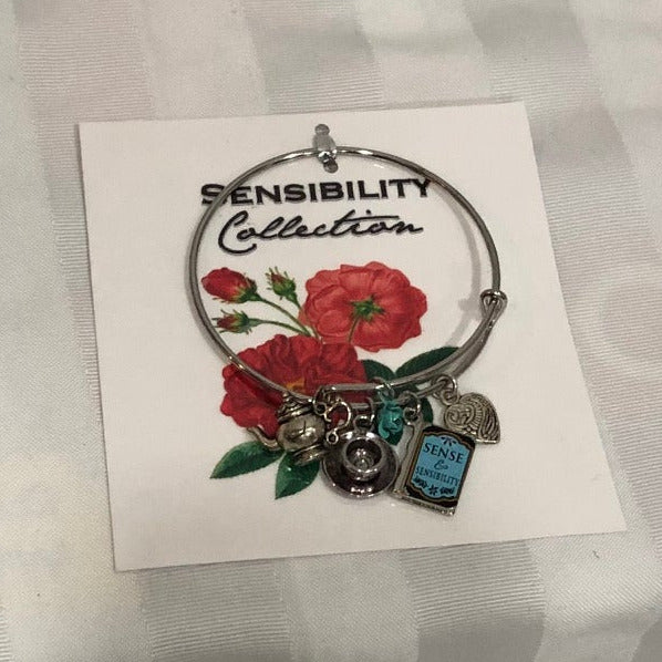 sense and sensibility by Jane Austen charm bracelet