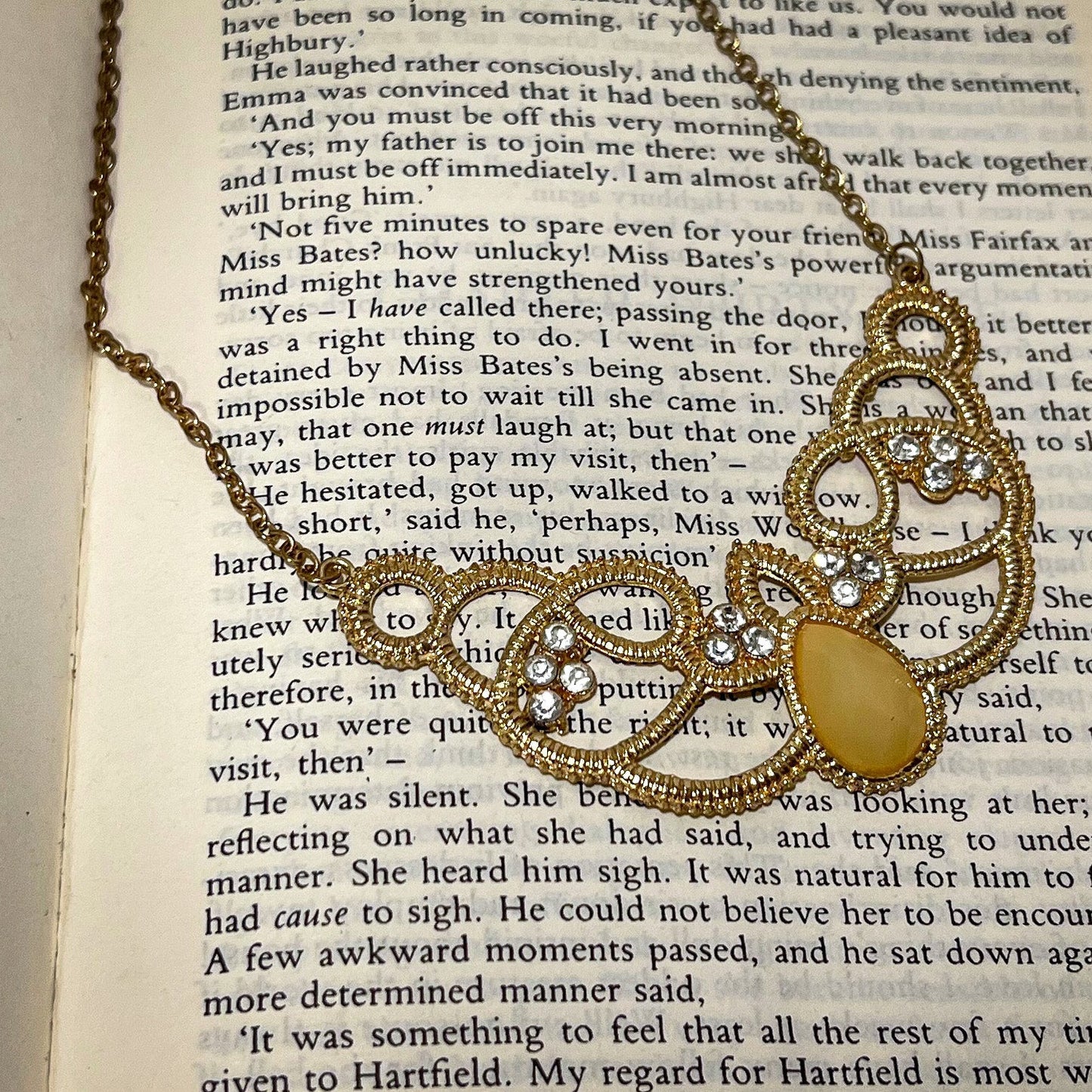 Gorget style necklace