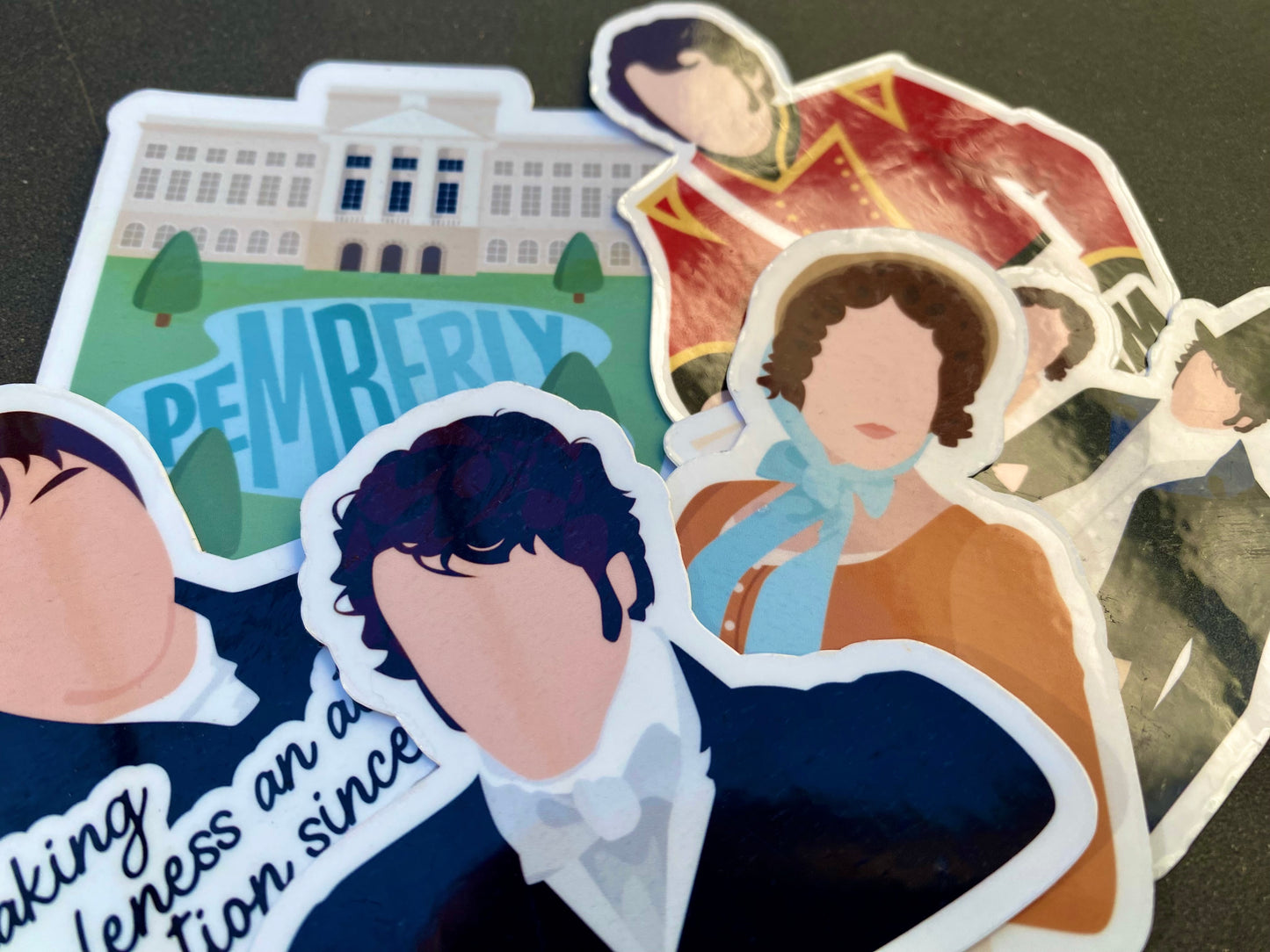Pride and Prejudice 1995 Sticker Set