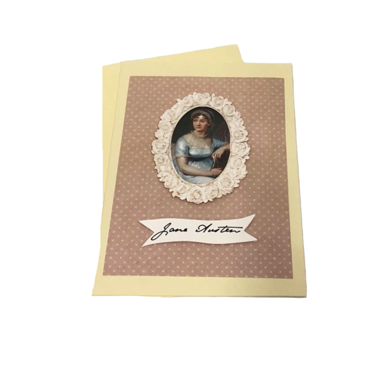 Large Jane Austen Portait Card (1)