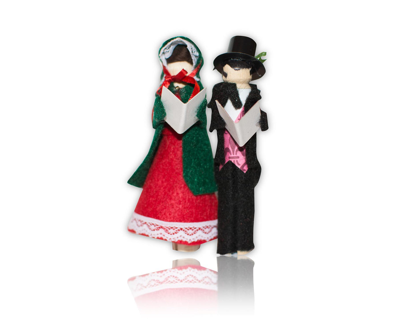 KIT Victorian Carolers Clothespin Dolls