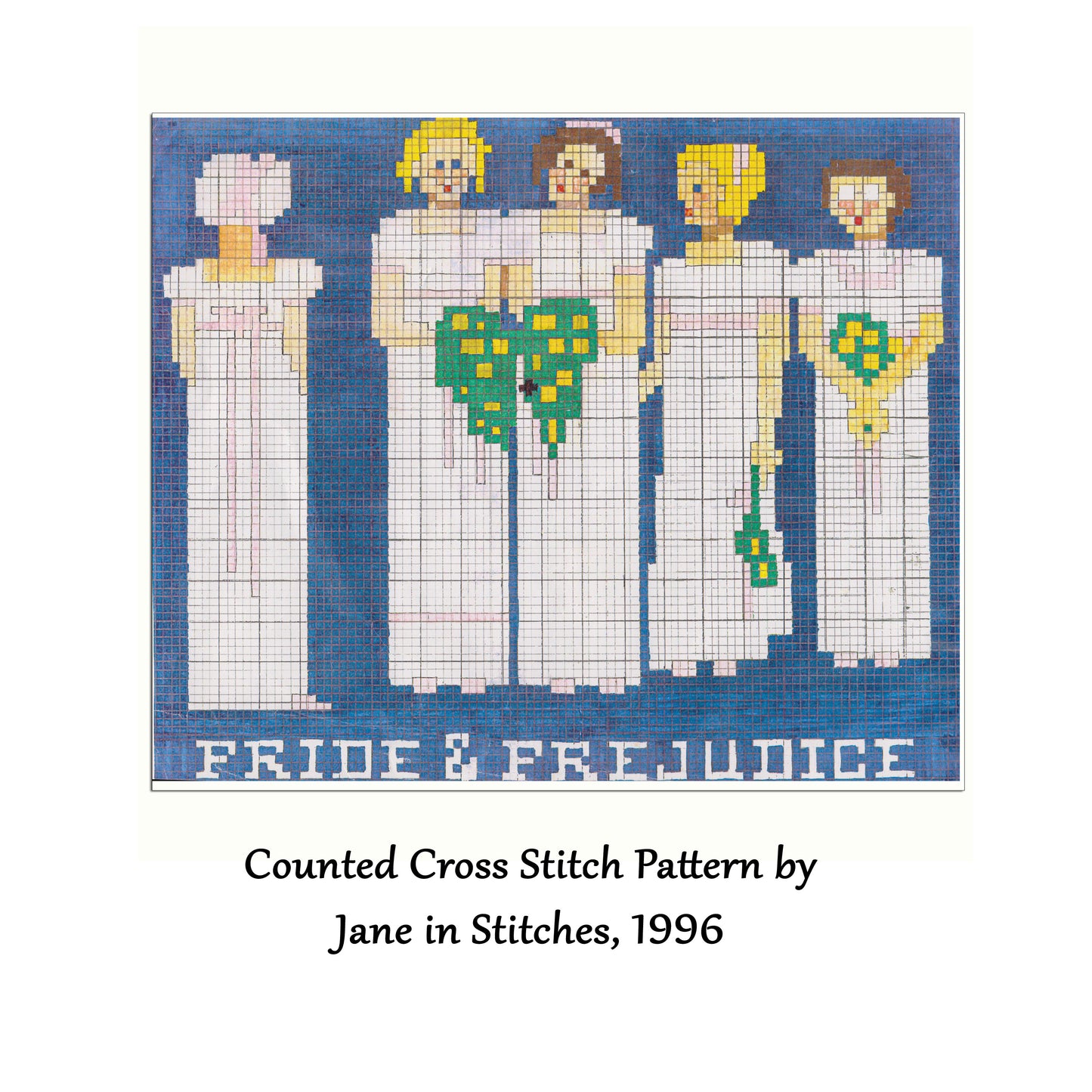 Cross Stitch Pattern: Pride & Prejudice