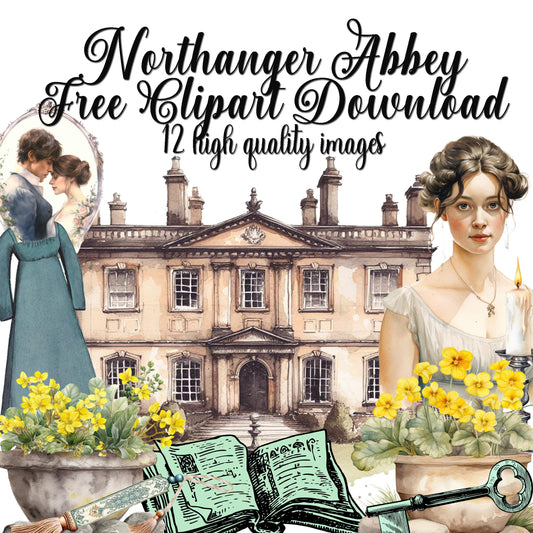 Free Jane Austen's Northanger Abbey PNG download clipart