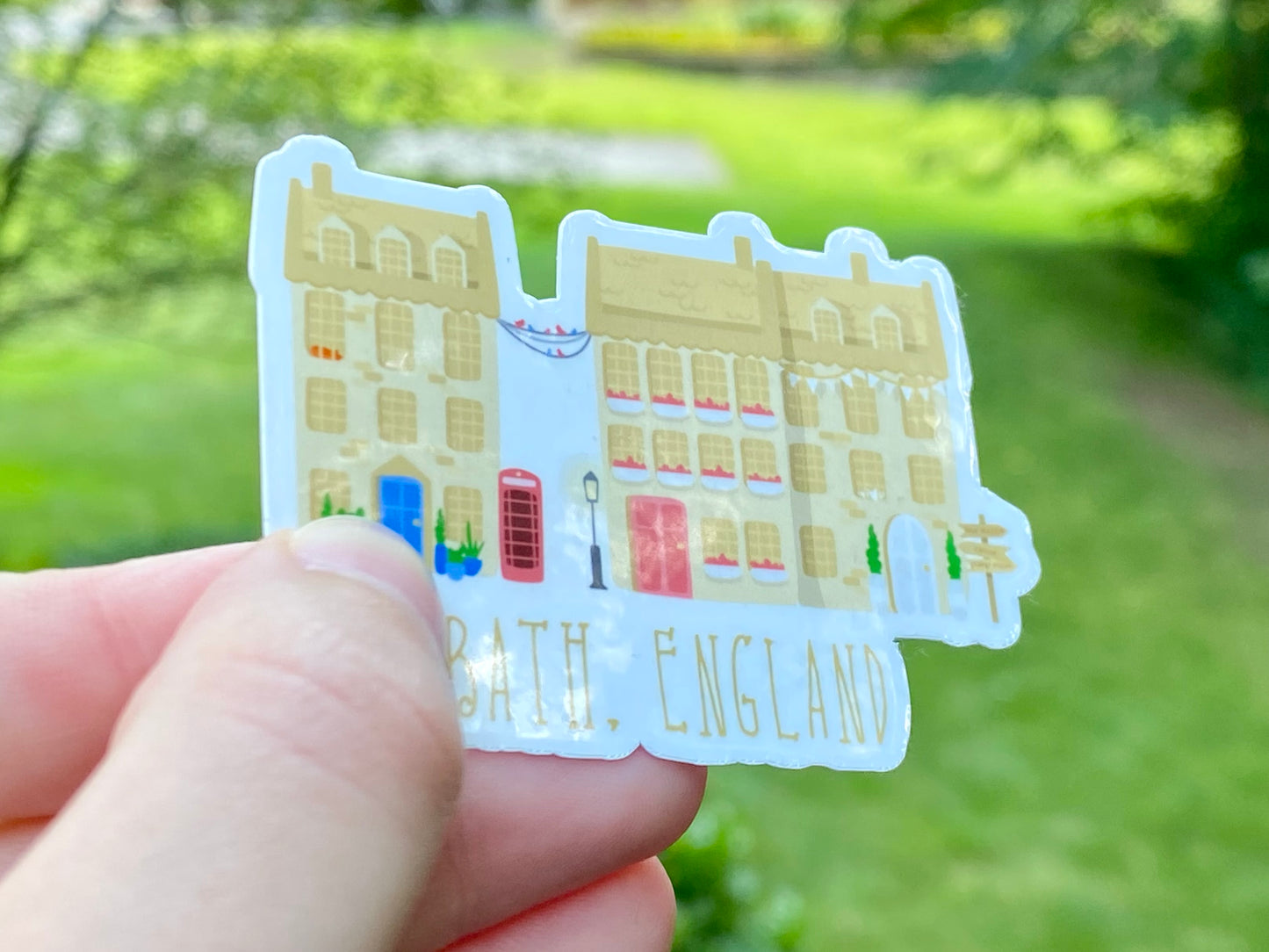 City of Bath Vinyl Sticker