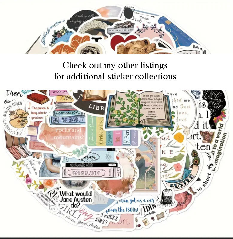 Check out my other Jane Austen Sticker Collections