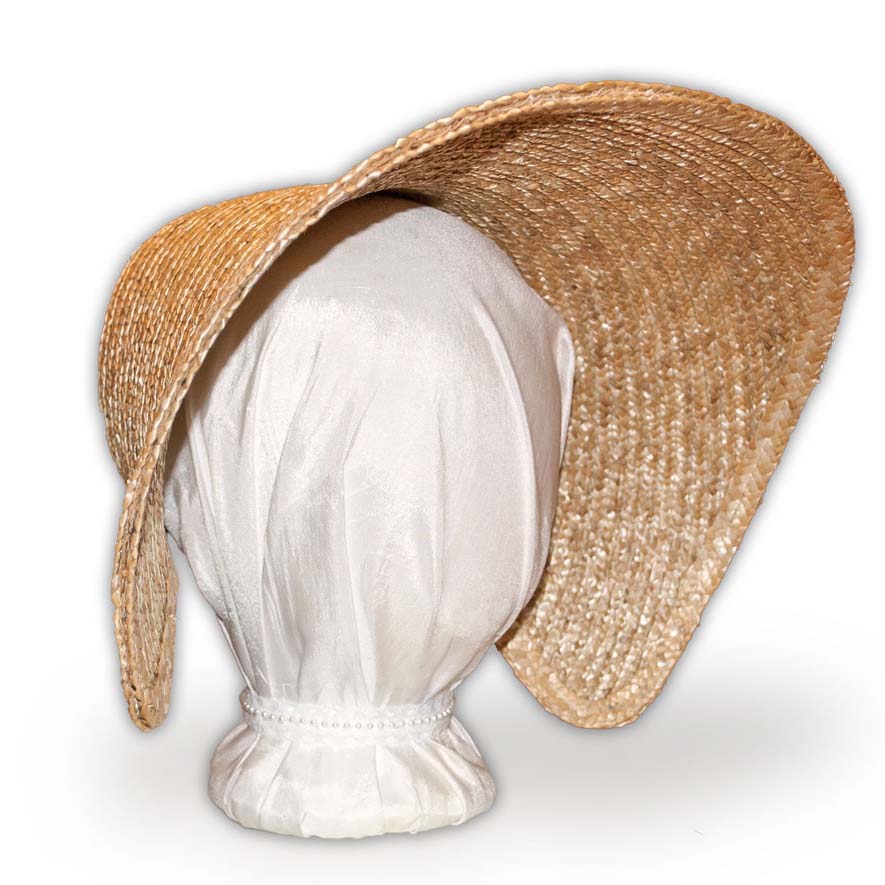 Plain Belle: High Crowned Victorian Spoon Bonnet