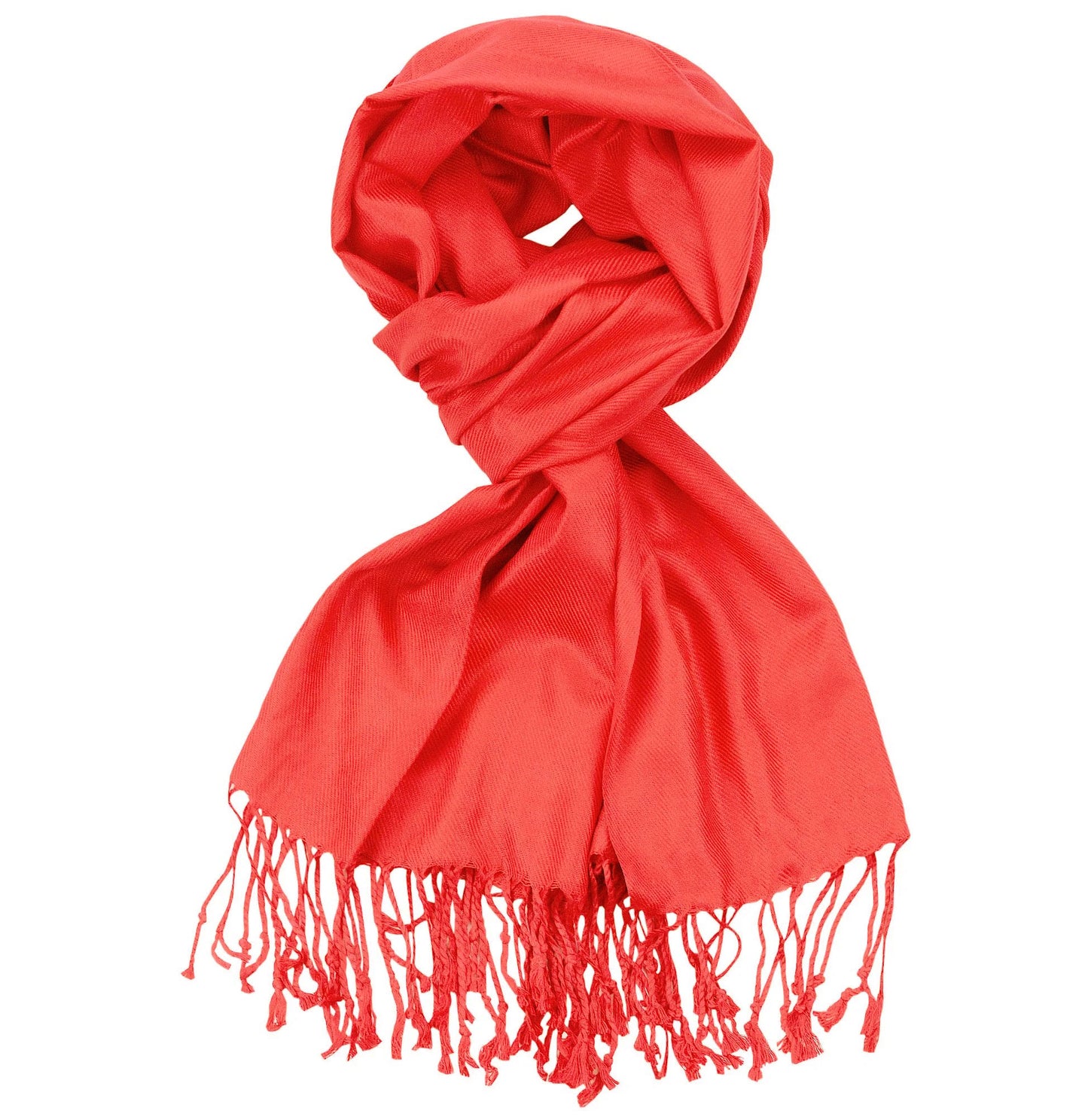 Lightweight Shawl: Red