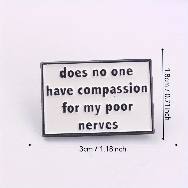 Pride and Prejudice Mrs. Bennet Quote Pin