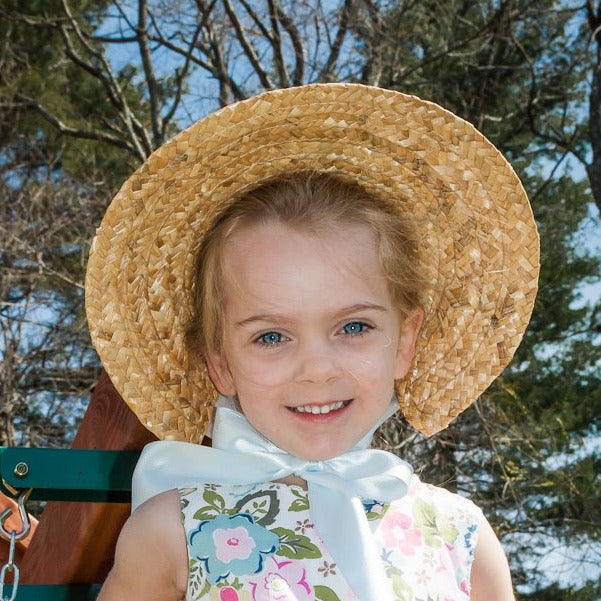 child sized regency straw bonnet, Elinor
