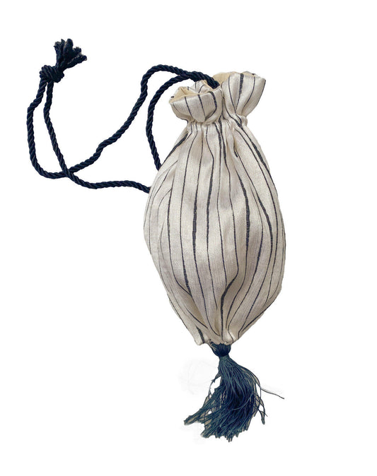 Austentation Regency/Victorian Reticule Purse: Striped Silk