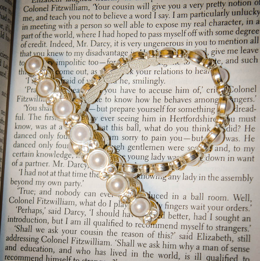 Pearl and Crystal Bracelet