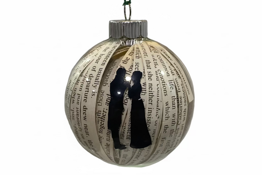 Jane Austen's Northanger Abbey Upcycled Book Ornament