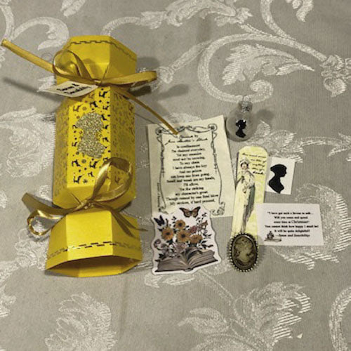 6 Prefilled Jane Austen Novel Themed Christmas Cracker