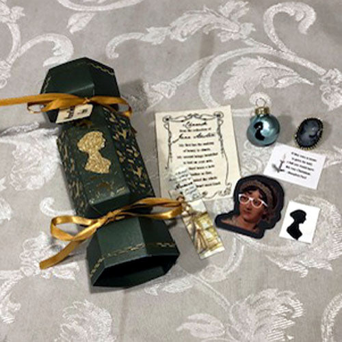 6 Prefilled Jane Austen Novel Themed Christmas Cracker