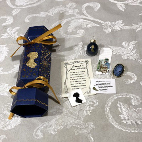 6 Prefilled Jane Austen Novel Themed Christmas Cracker