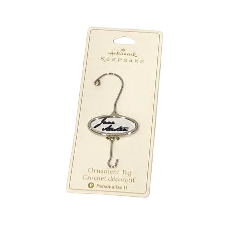hallmark keepsake ornament hanger personalized: Jane Austen