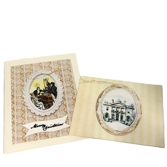 Set of (4) Jane Austen Christmas Cards