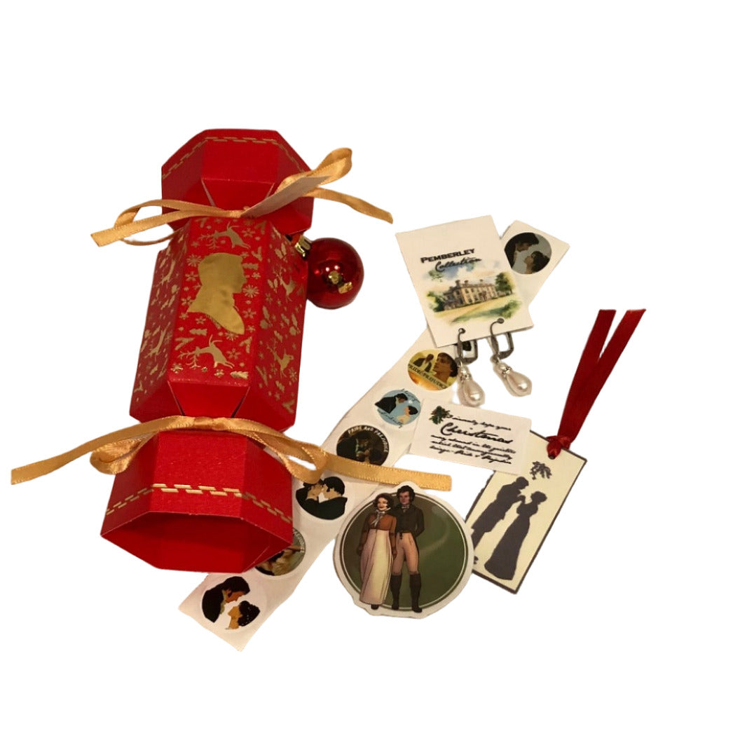 Jane Austen's Pride and Prejudice themed Party Christmas Cracker favor