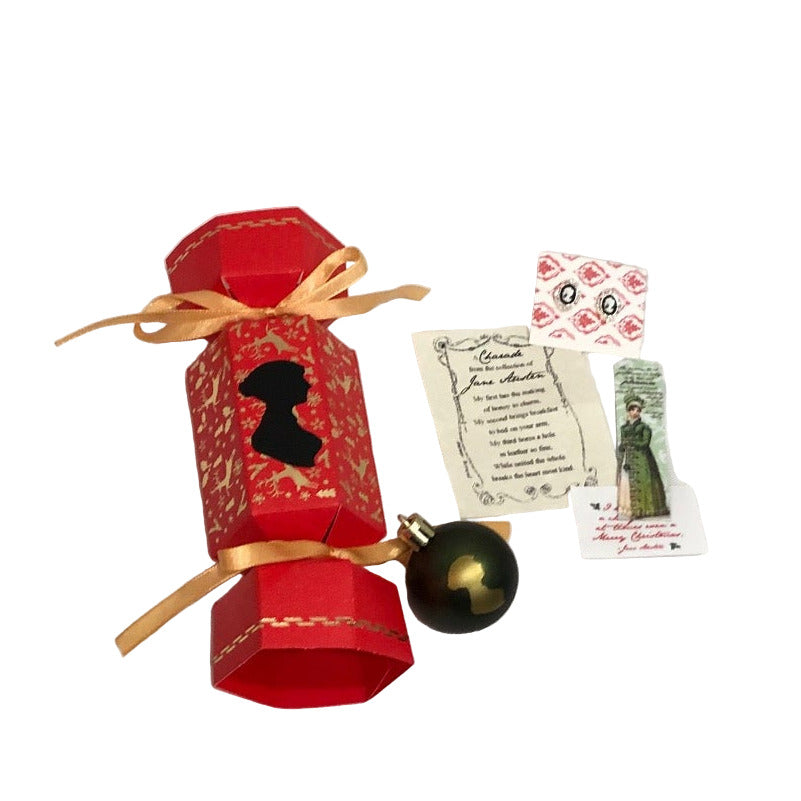 Jane Austen Themed Holiday Christmas Cracker Party Favor