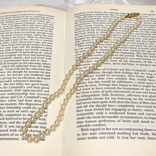 29" Long Pearl Necklace