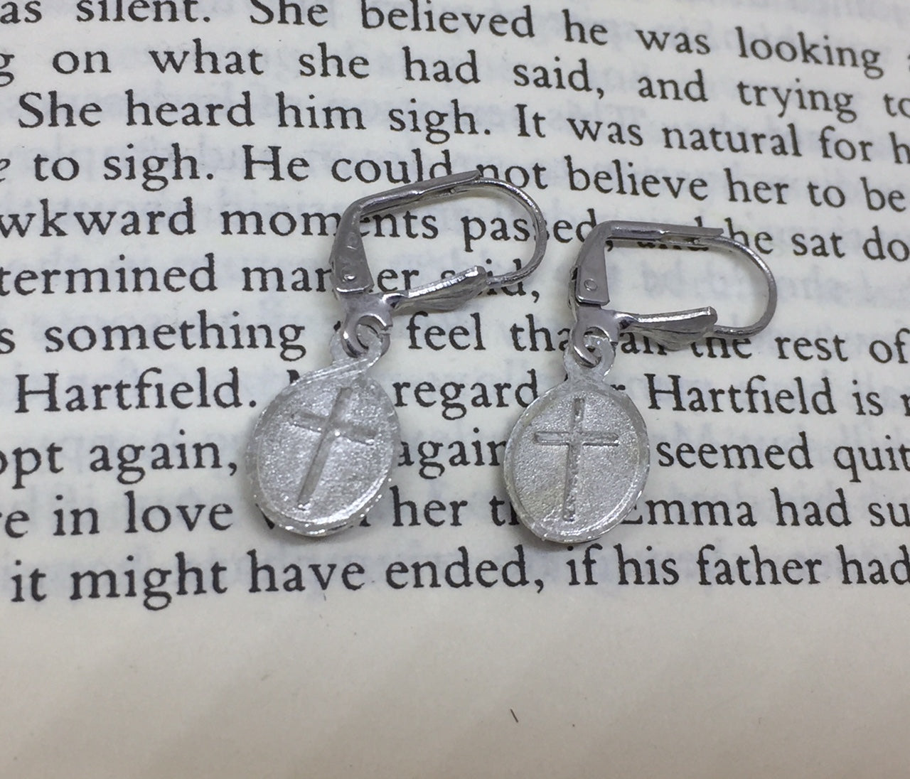 Cameo Earrings: Gold or Silver