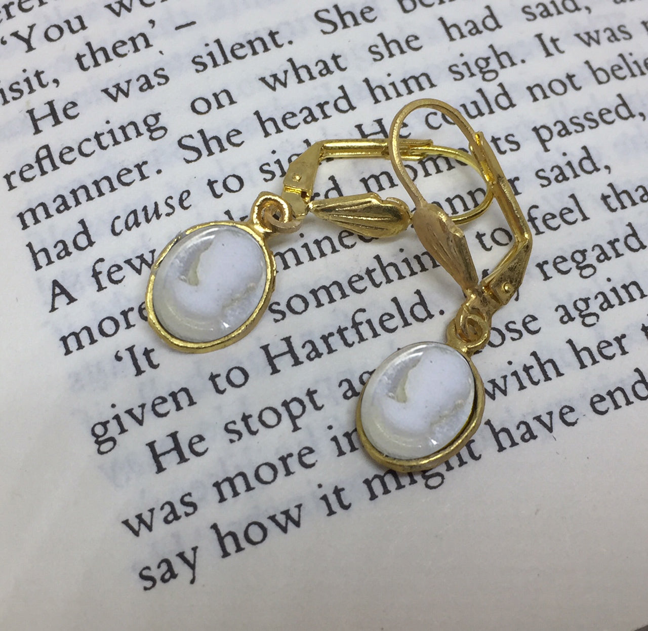 Cameo Earrings: Gold or Silver