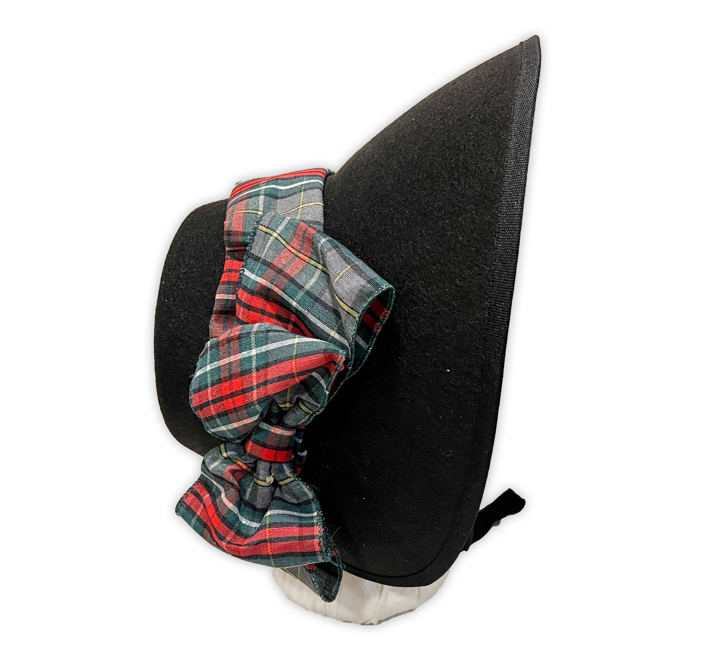 Beribboned Felt Bonnet: Anne (Choose your Color!)