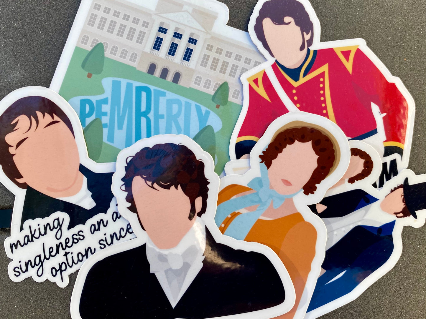 Pride and Prejudice 1995 Sticker Set