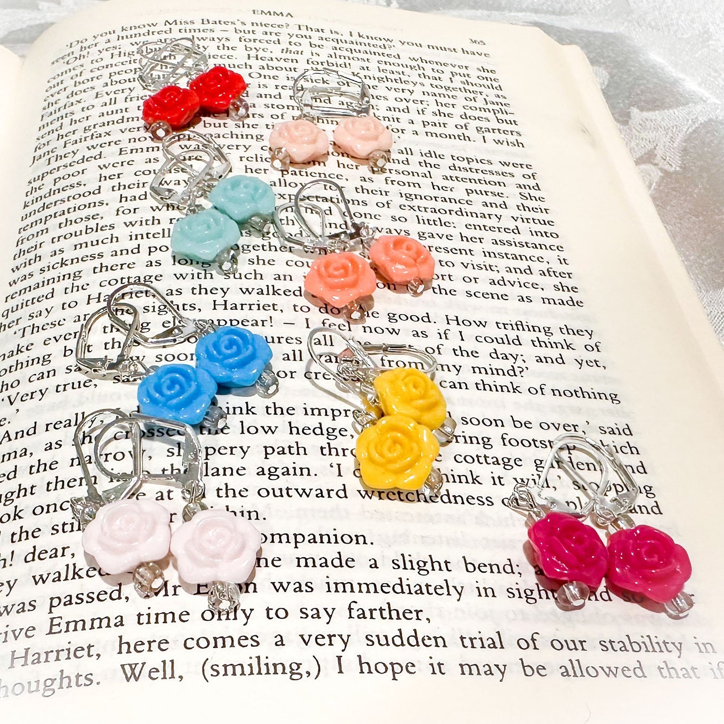 Austen Rose Earrings