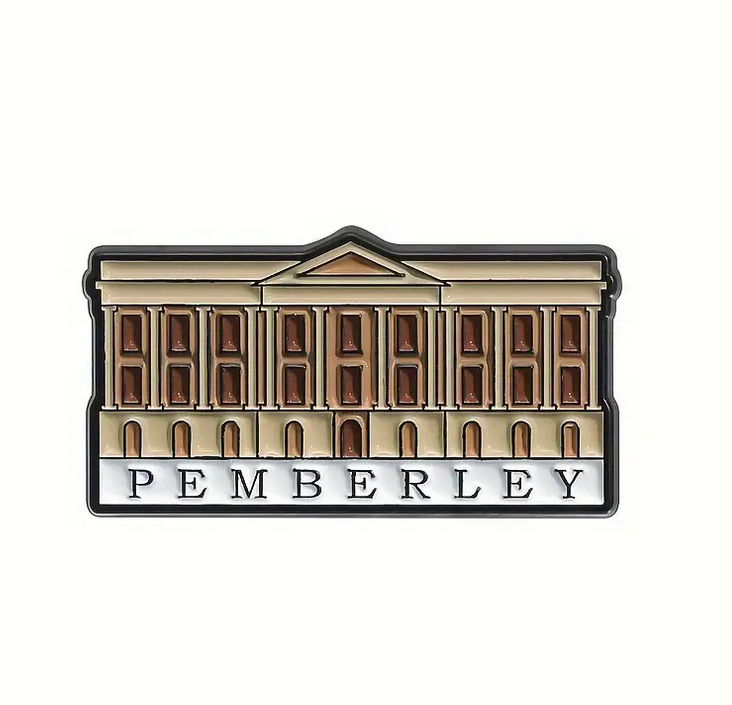 Pemberley (Lyme Park) Enamel Pin