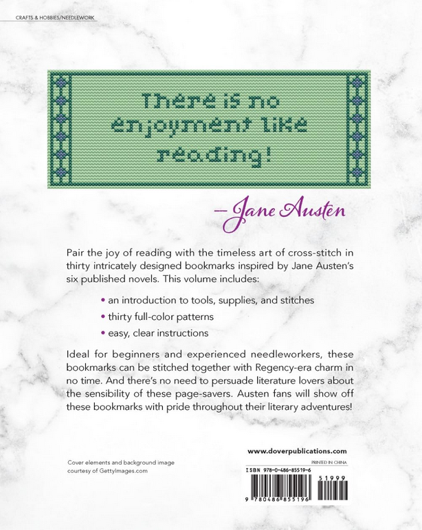 Pride and Preju-stitch (Cross Stitch Pattern Book)