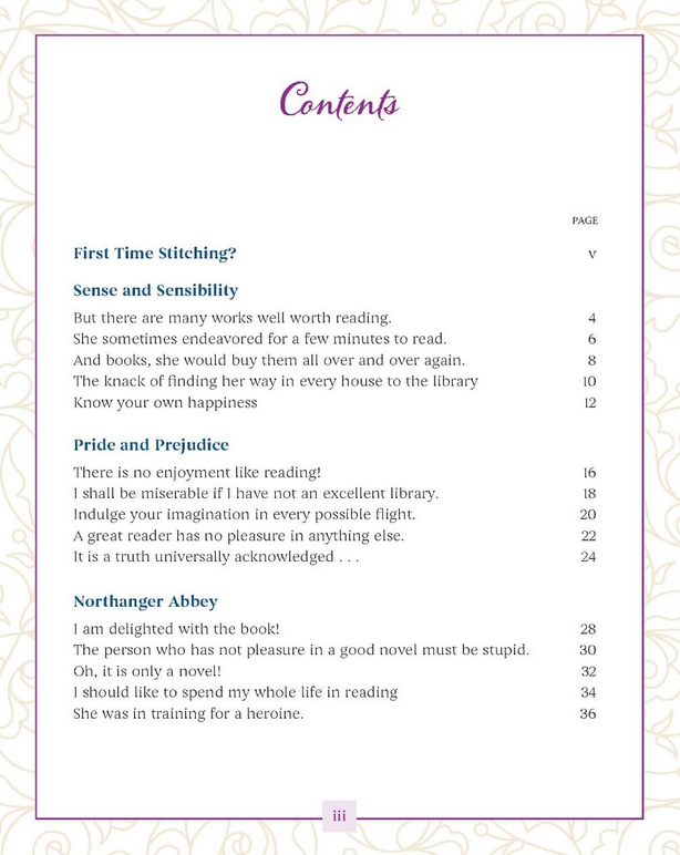 Pride and Preju-stitch (Cross Stitch Pattern Book)