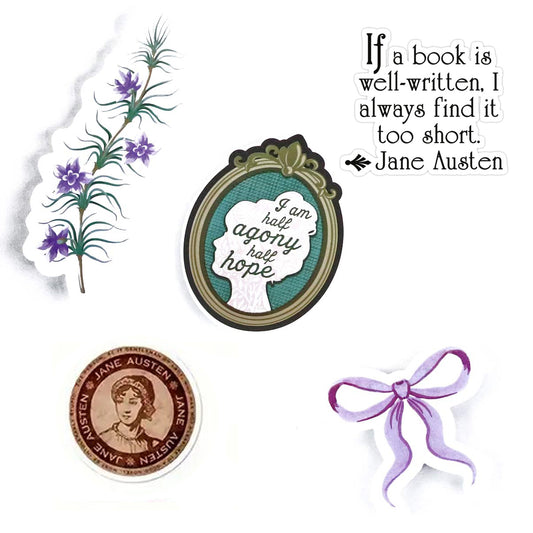 Jane Austen Persuasion Stickers: XL