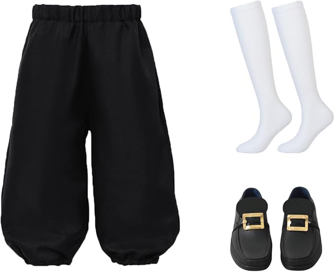 boys costume for colonial costume: knickers, socks, shoes