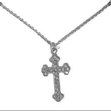 Crystal Cross Necklace