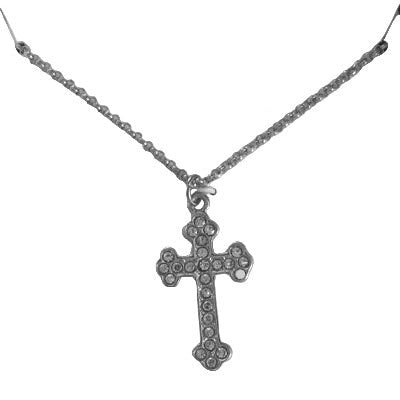 Crystal Cross Necklace