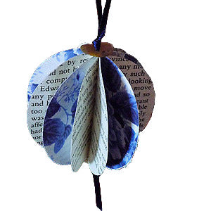 DIY Jane Austen Upcycled Pride and Prejudice Ornament Kit (makes 3)