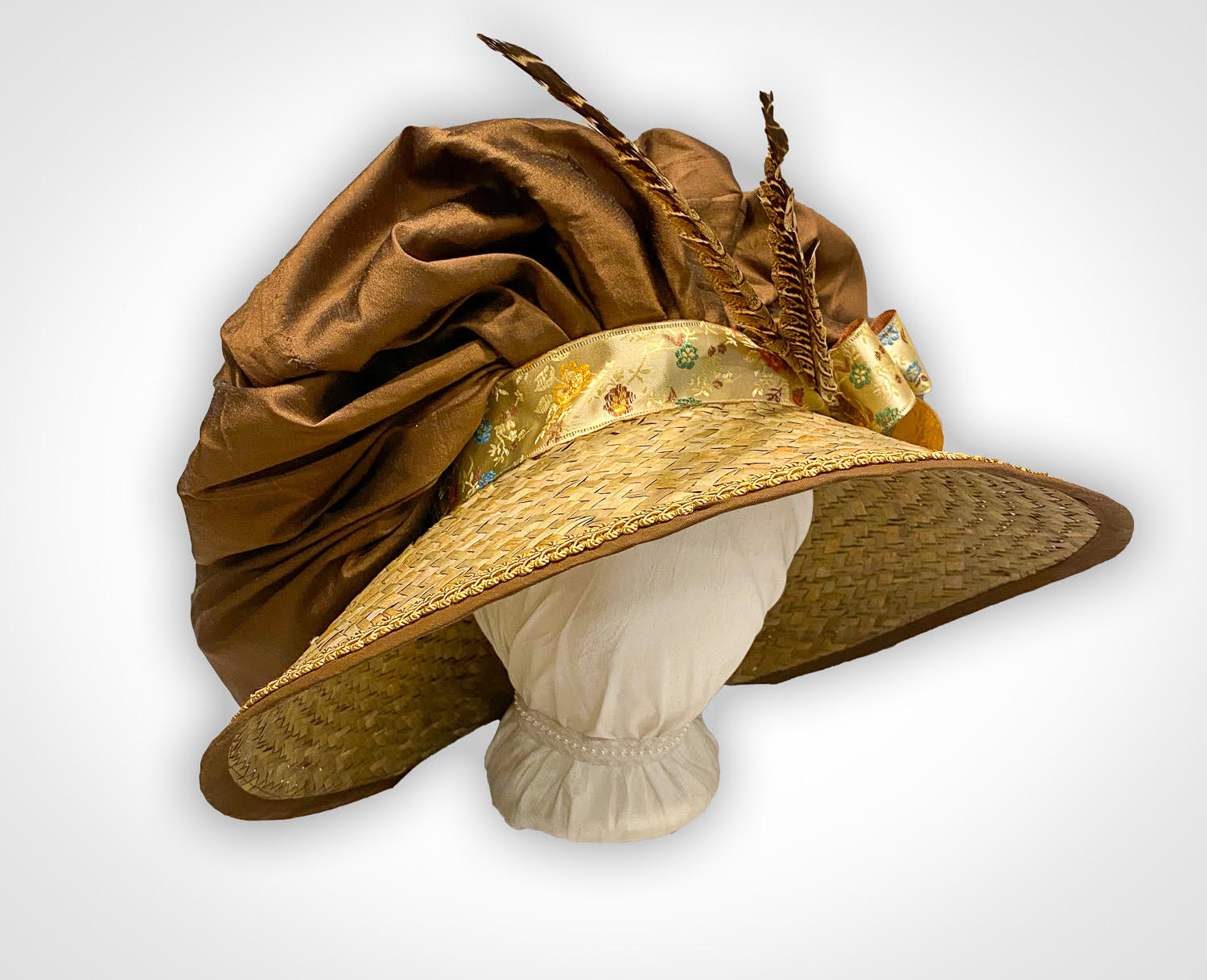 Regency Georgian Lunardi Sun hat