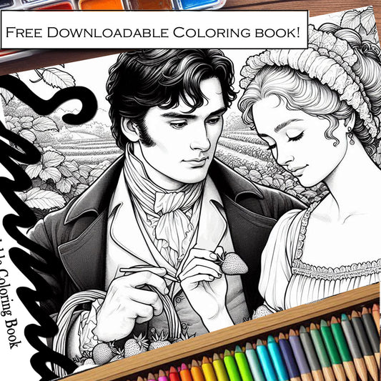 Free Downloadable Coloring Book: Jane Austen's Emma