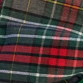 Caroler Bonnet with Tartan Plaid