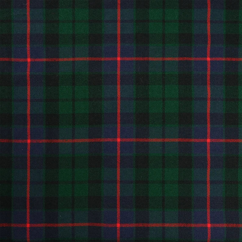 Caroler Bonnet with Tartan Plaid