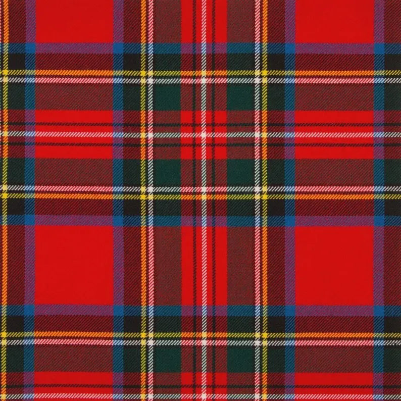 Caroler Bonnet with Tartan Plaid