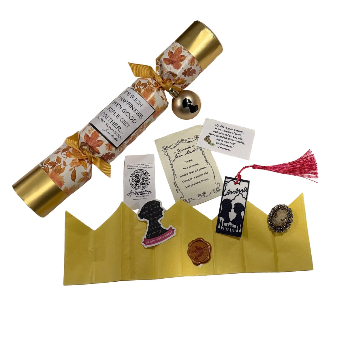 Prefilled (1) Jane Austen Party Cracker